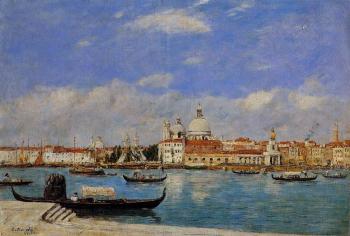 尤金 佈丹 View of Venice